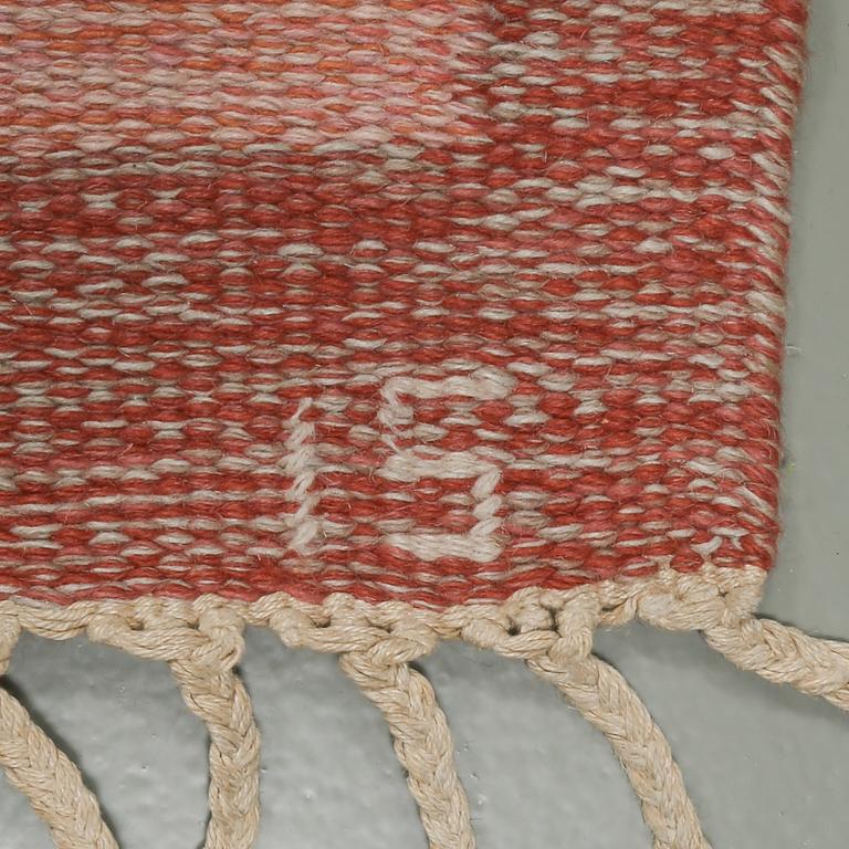 MATTA, rölakan, Ingegerd Silow, monogramsignerad, 1900-talets andra hälft, 244 x 167 cm.