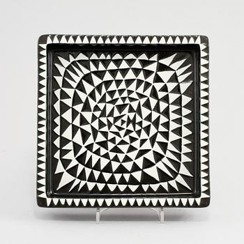 ASKFAT, stengods, "Domino", Stig Lindberg, Gustavsberg, 1900-talets andra hälft.