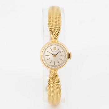 Tissot, armbandsur, 18K guld, 17 mm.
