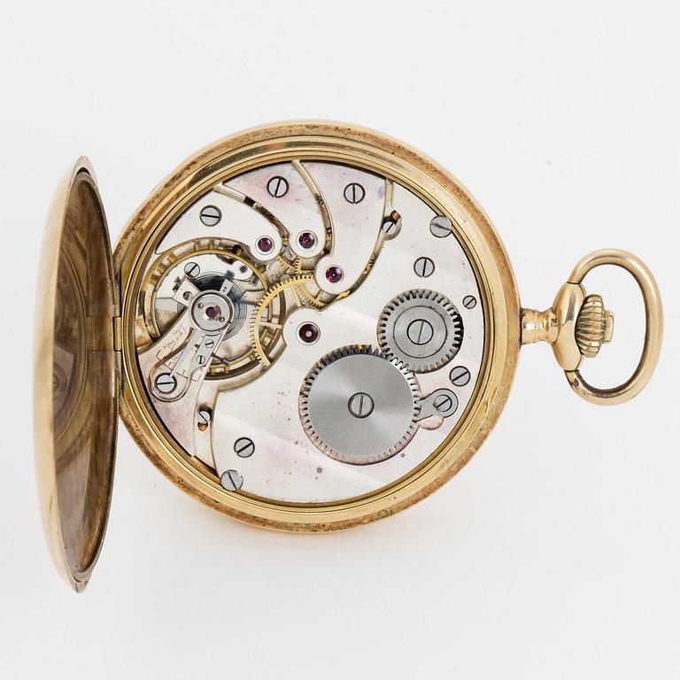 POCKET WATCH, hunter, 49 mm.