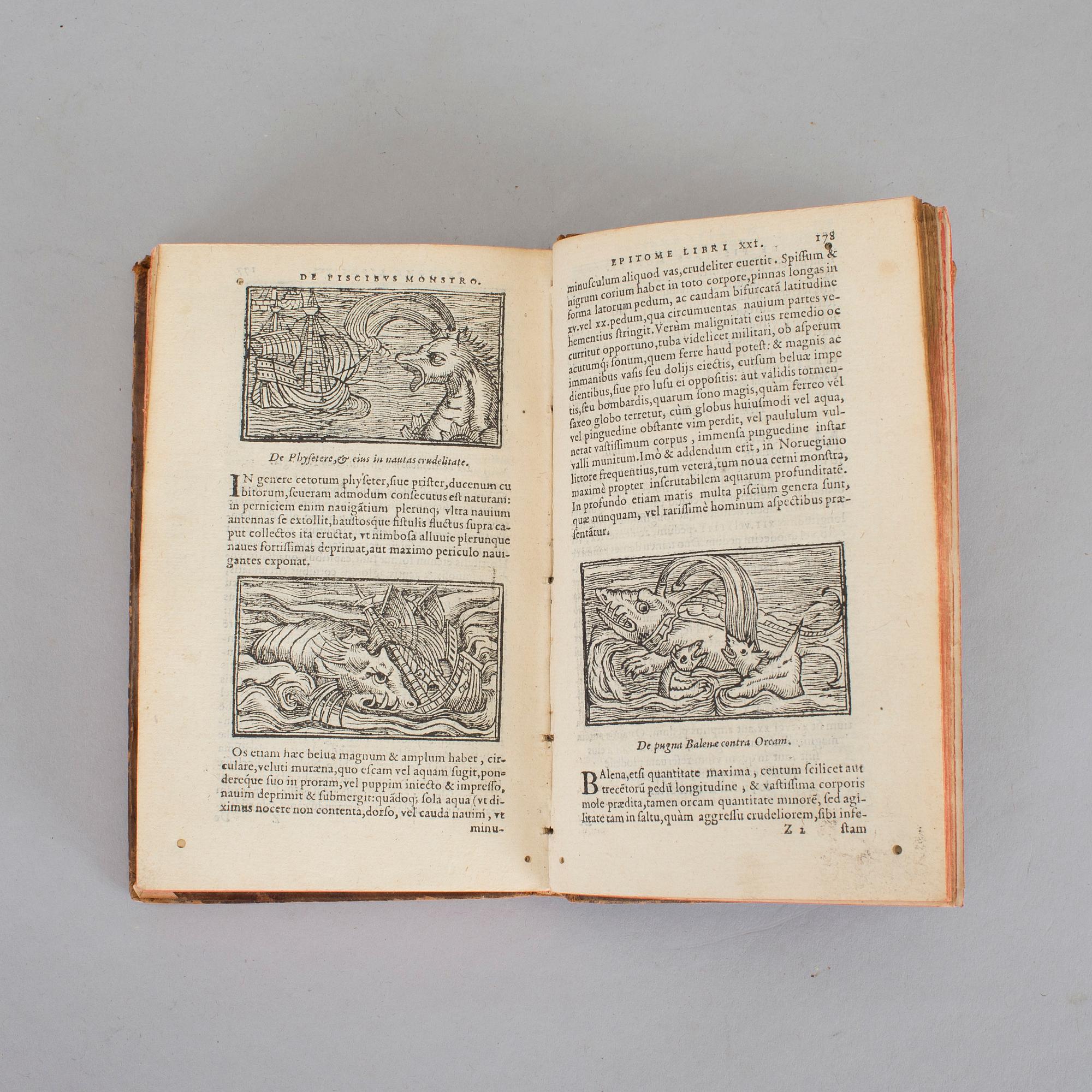 OLAUS MAGNUS (1490-1557). Historia de Gentibus Septentrionalibus. Christopher Plantin, Antwerpen 1558.