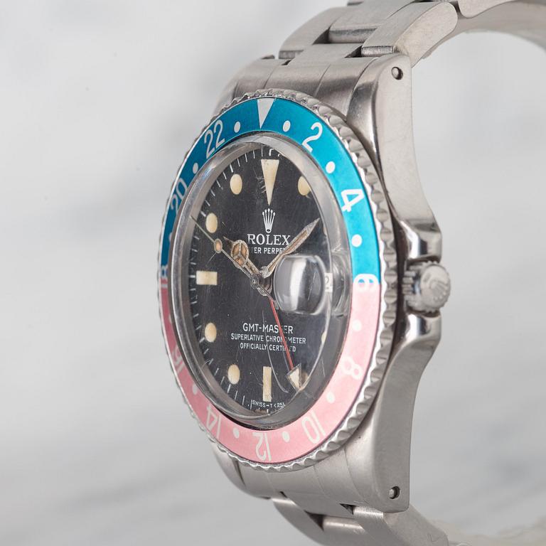 ROLEX, Oyster Perpetual, GMT-Master, Chronometer, armbandsur, 39 mm,