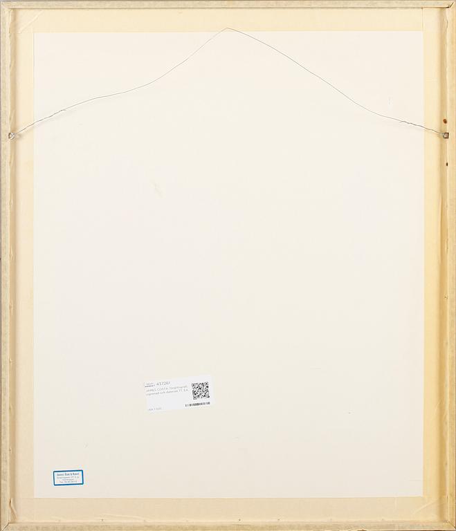 JAMES COSTA, färglitografi, signerad och daterad 77, EA.