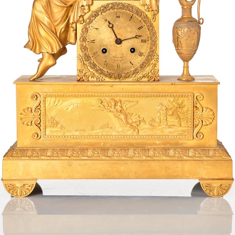 Bordspendyl, av Hunziker (verksam i Paris 1807-1825), Empire.