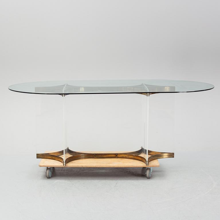A dining table probably by Charles Hollis Jones, USA, 1970's.
