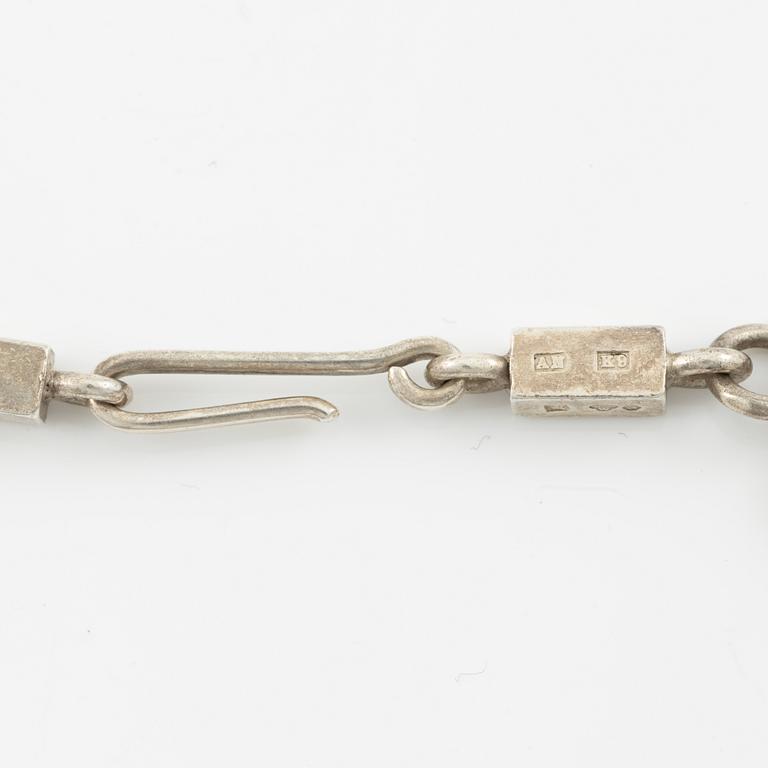 Wiwen Nilsson, collier, silver, Lund 1960.