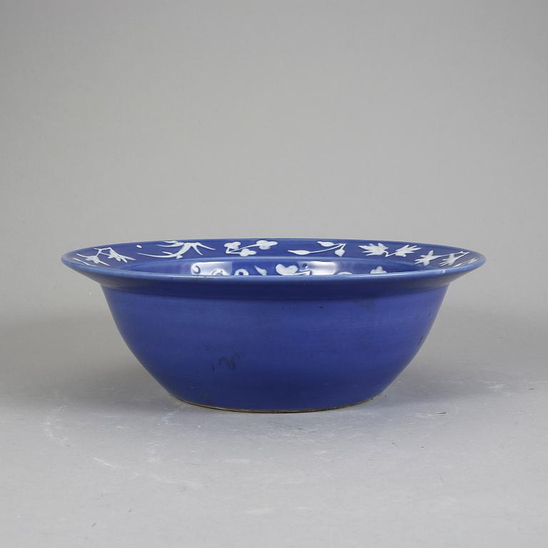 HANDFAT, porslin, Kina 1800-tal.