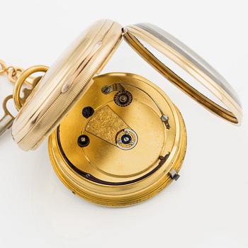 Binns 137 Strand, London, pocket watch, 49.5 mm.