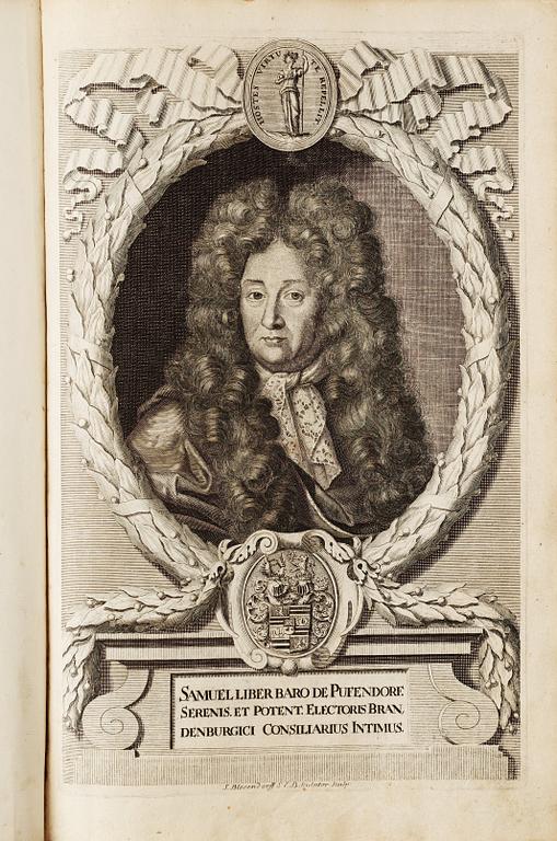 SAMUEL VON PUFENDORF (1632-1694), Herrn Samuel Freyherrns von Pufendorf Sieben Bücher von denen Thaten Carl Gustavs Königs in Schweden...., Nürnberg 1697.