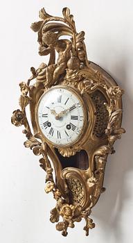 A De Saint Pere Louis XV 18th century mantel clock.