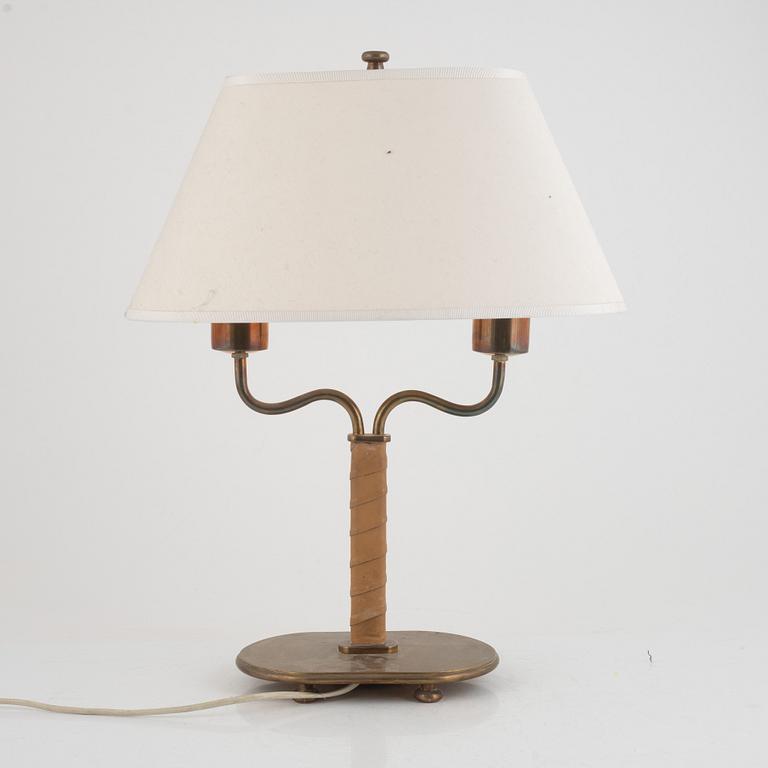 Josef Frank, a pair of table lamps, model "2388", Firma Svenskt Tenn.
