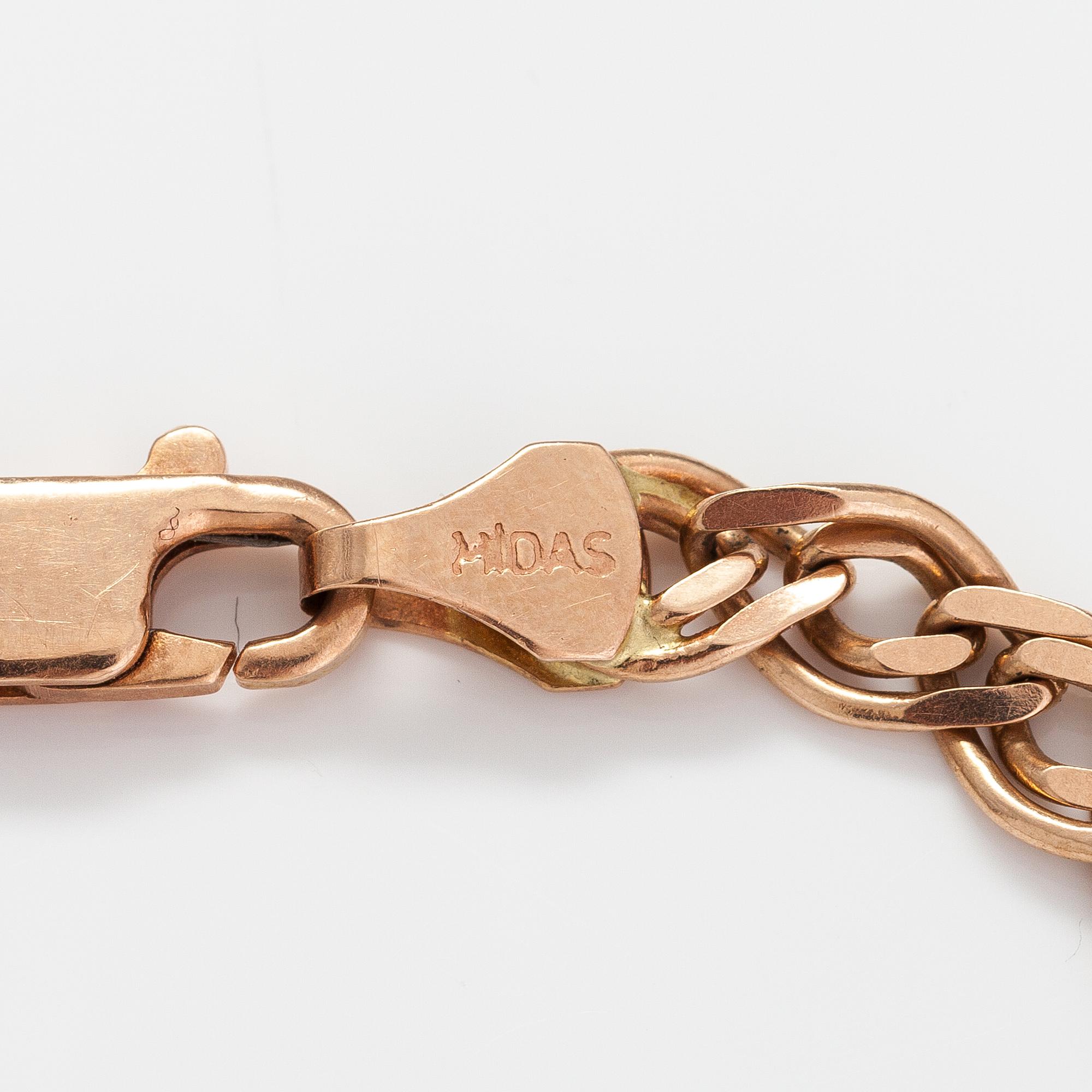 Midas 14k bracelet hotsell