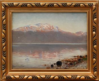 HANS ANDREAS DAHL, oil on canvas, signed.