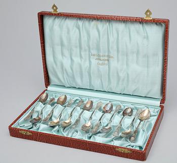PARTI SILVER, 40 delar, totalvikt ca 558 gram.