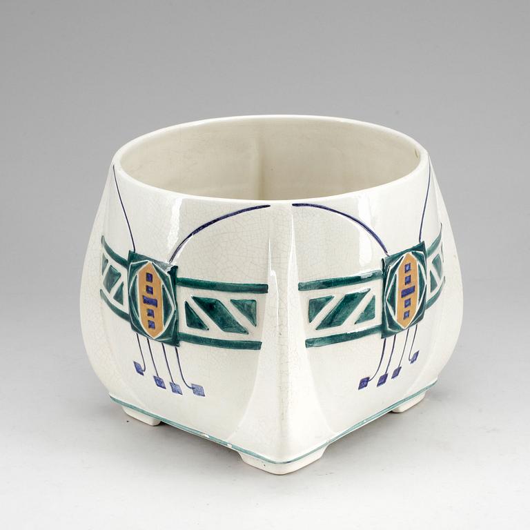 YTTERFODER, Alf Wallander, flintgods, jugend, Rörstrand, tidigt 1900-tal.
