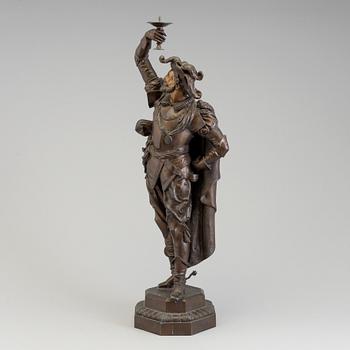 a table light/sculpture from around 1900.