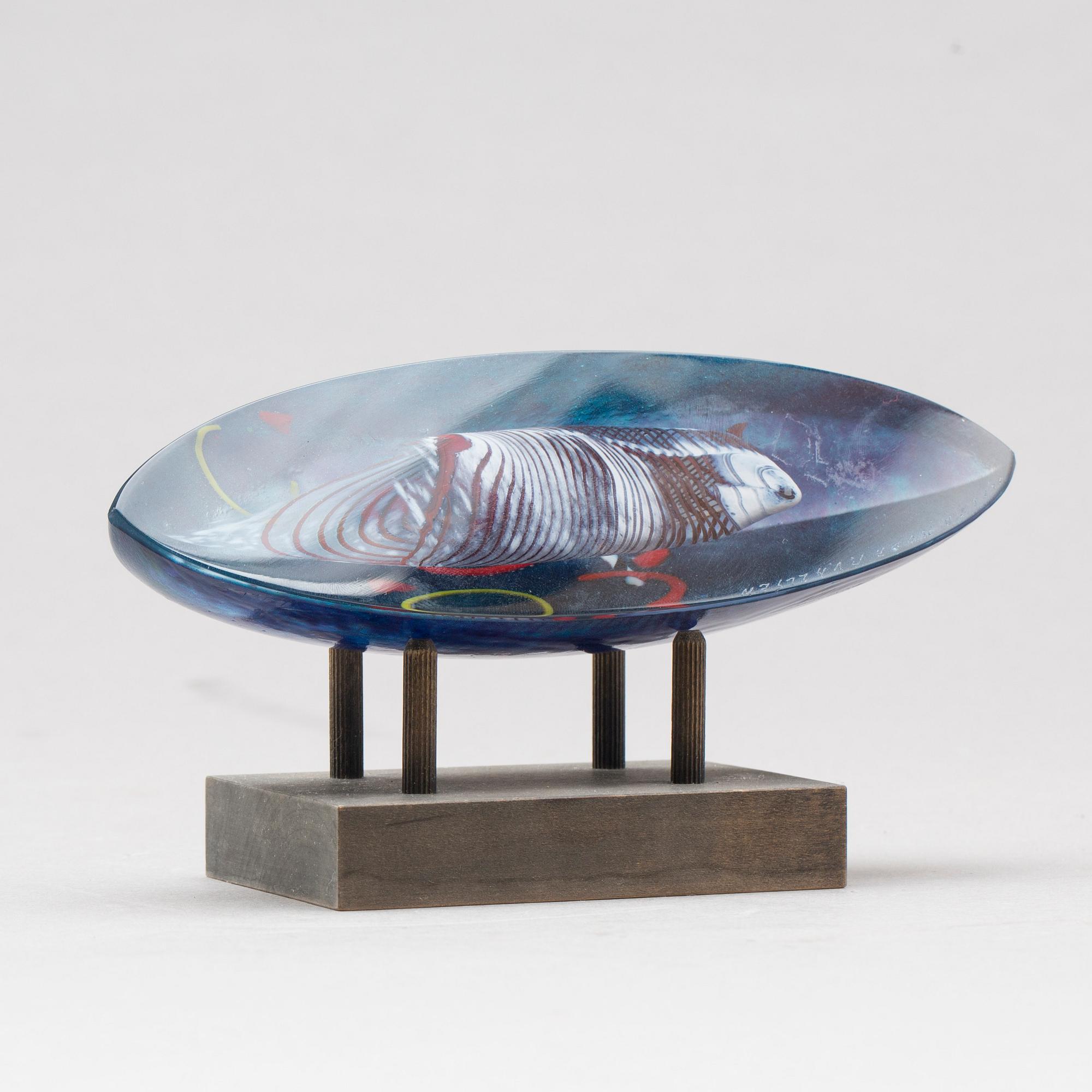 SKULPTUR, glas, Bertil Vallien, Kosta Boda.