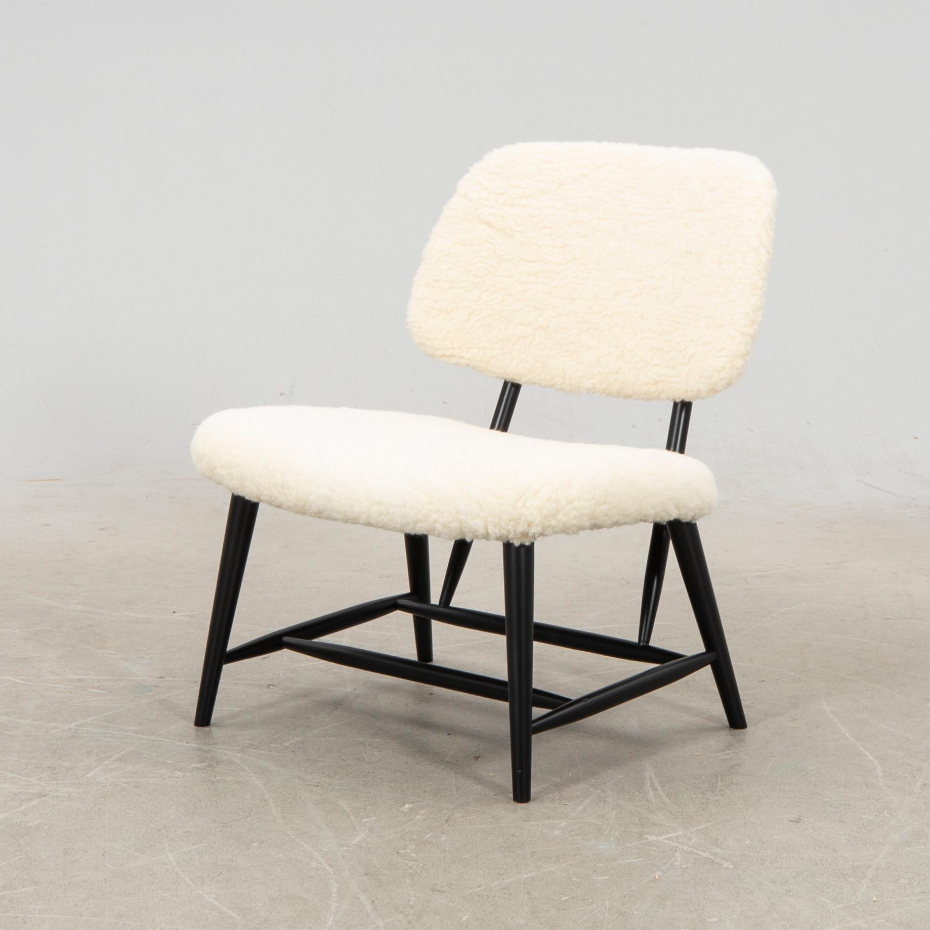 Alf Svensson, Armchair "Teve", Ljungs Industrier, Studio Bra Bohag, 1950s.