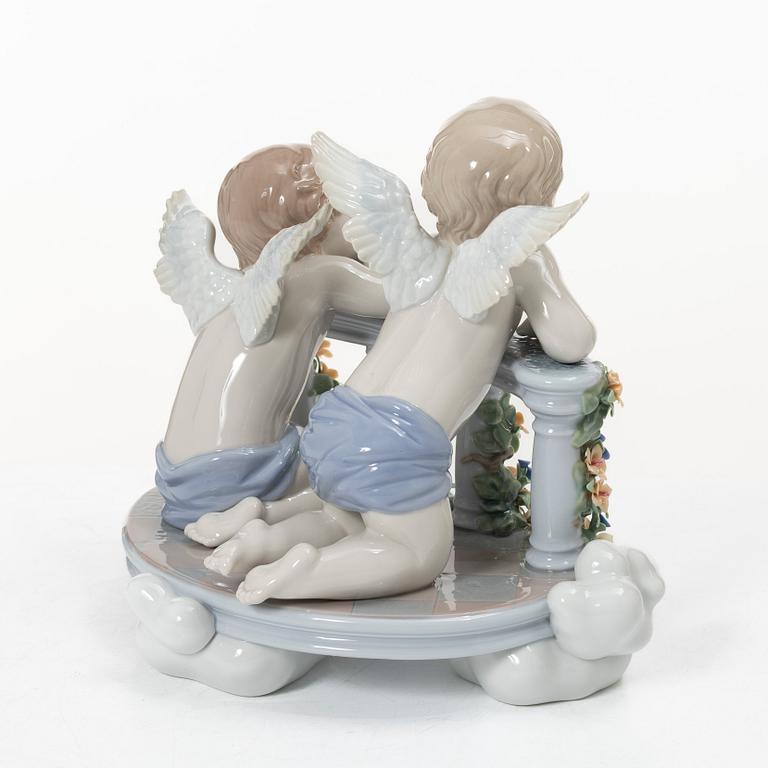 Lladró, figurine, "Celestial Balcony", Spain.