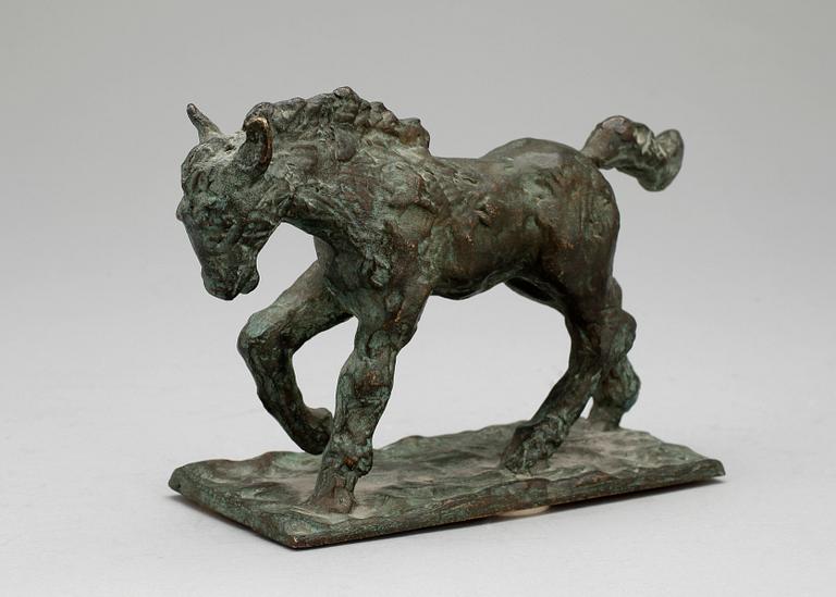 OKÄND KONSTNÄR, skulptur, brons.