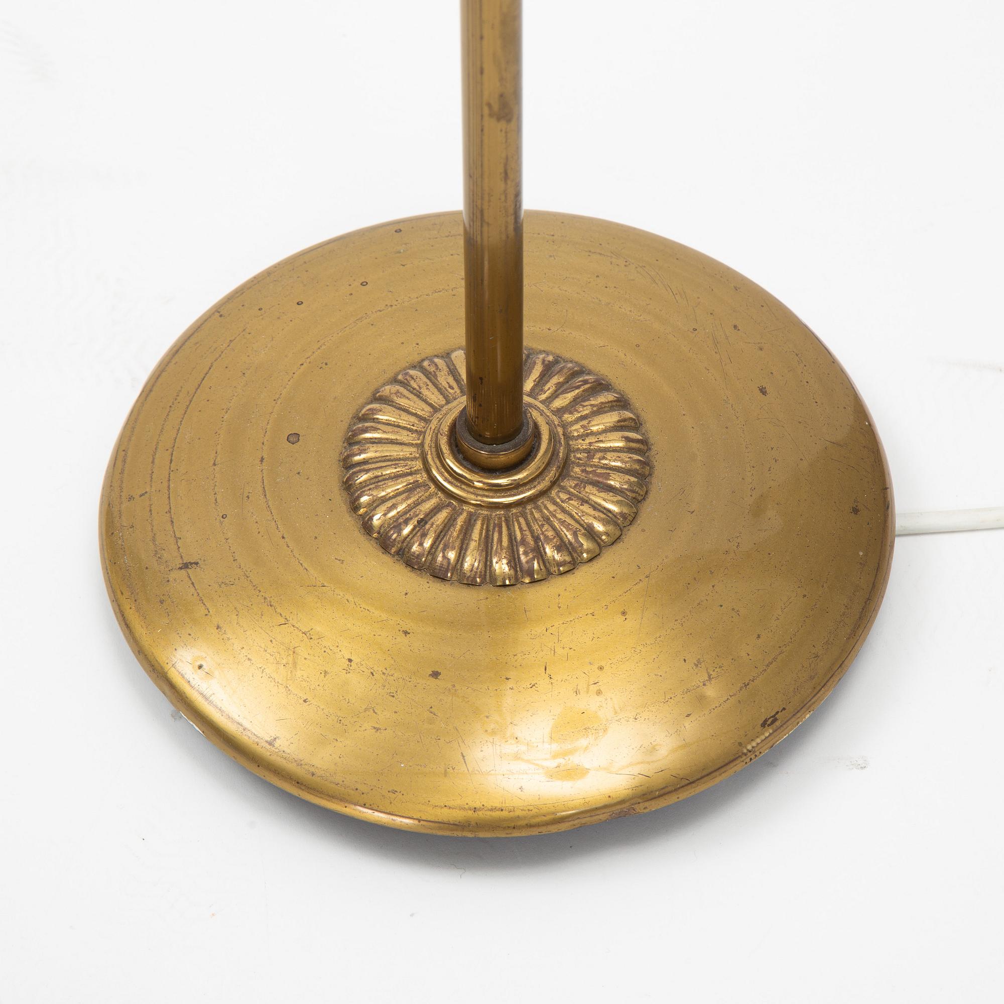 Bertil Brisborg, golvlampa, modell "31163", Nordiska Kompaniet, 1940-tal.