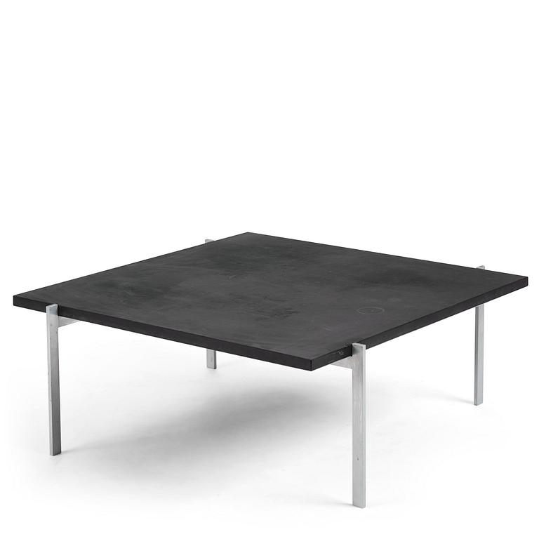 Poul Kjaerholm, a "PK61" coffee table, E. Kold Christensen, Denmark.
