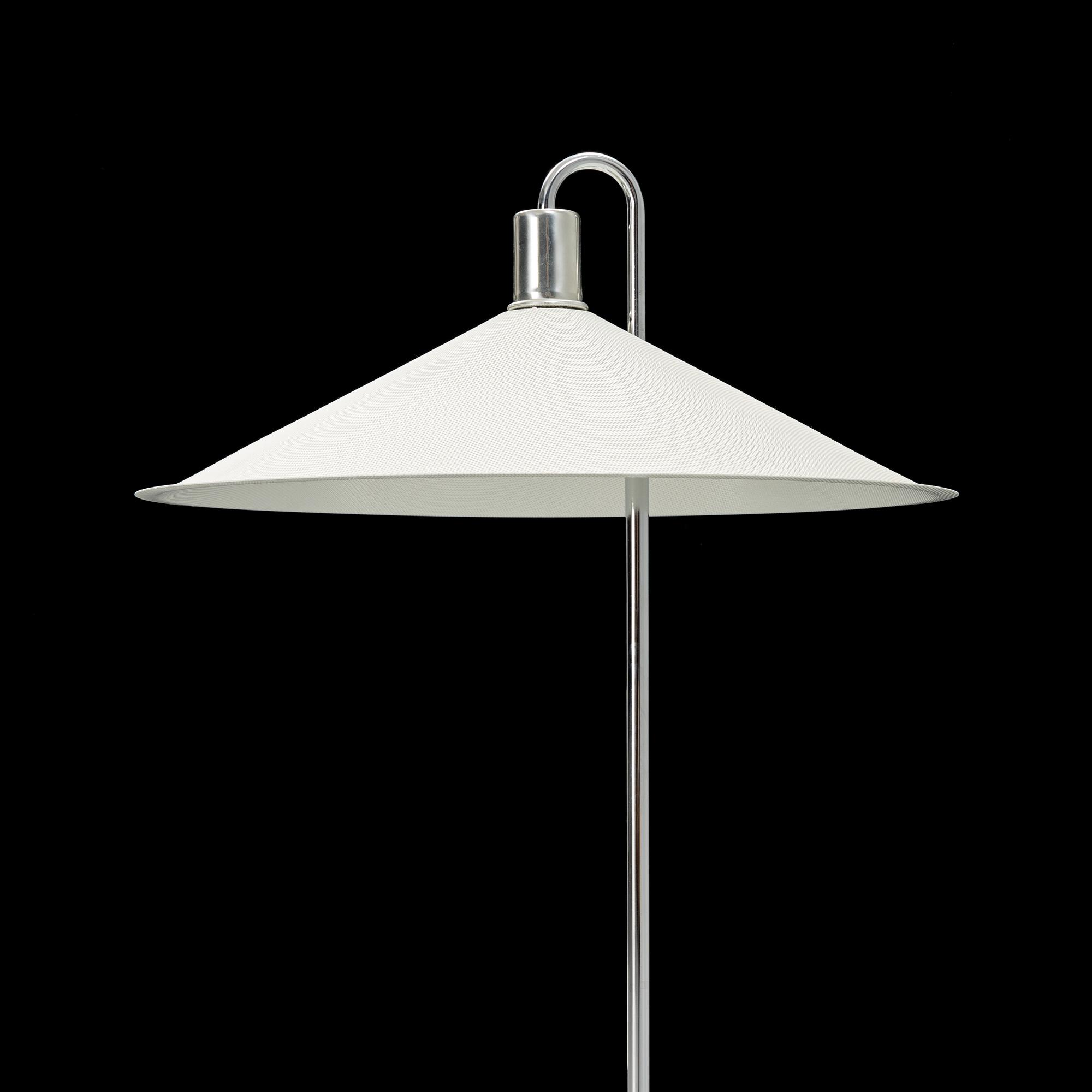 Börge Lindau & Bo Lindercrantz, a 'Zero' table lamp and 'Zero' floor lamp, late 20th century.