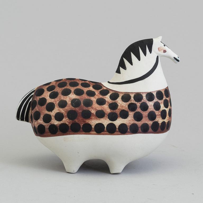 STIG LINDBERG, figurin, stengods, Gustavsberg studio, 1952-72.