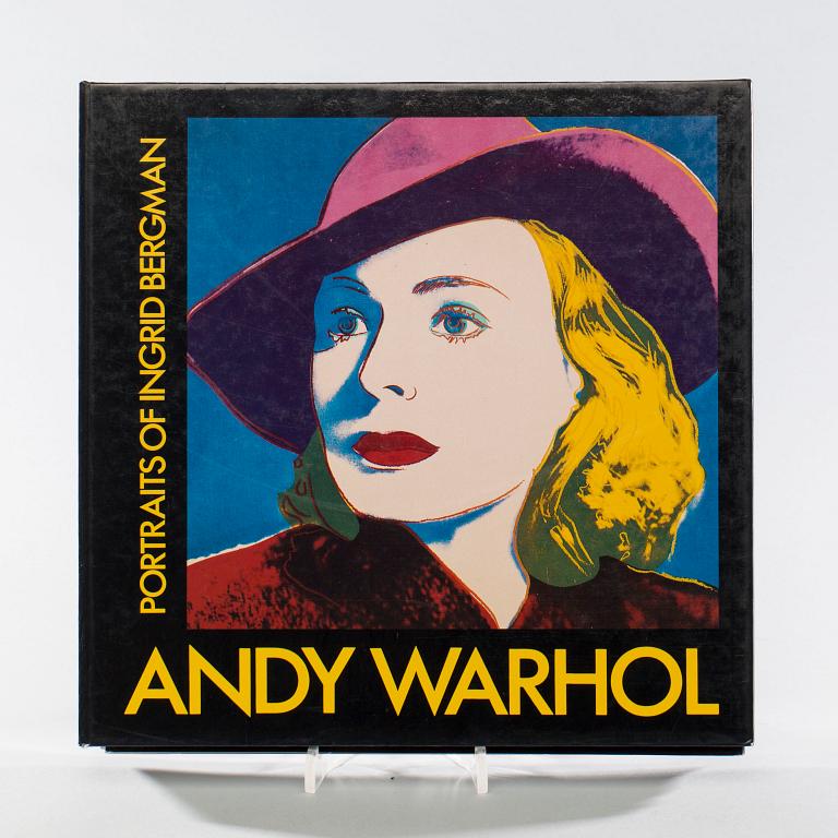 ANDY WARHOL, BOK, "Portraits of Ingrid Bergman by Andy Warhol".