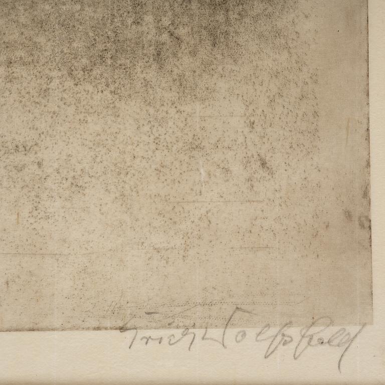 Erich Wolfsfeld, Tre stycken etsningar.