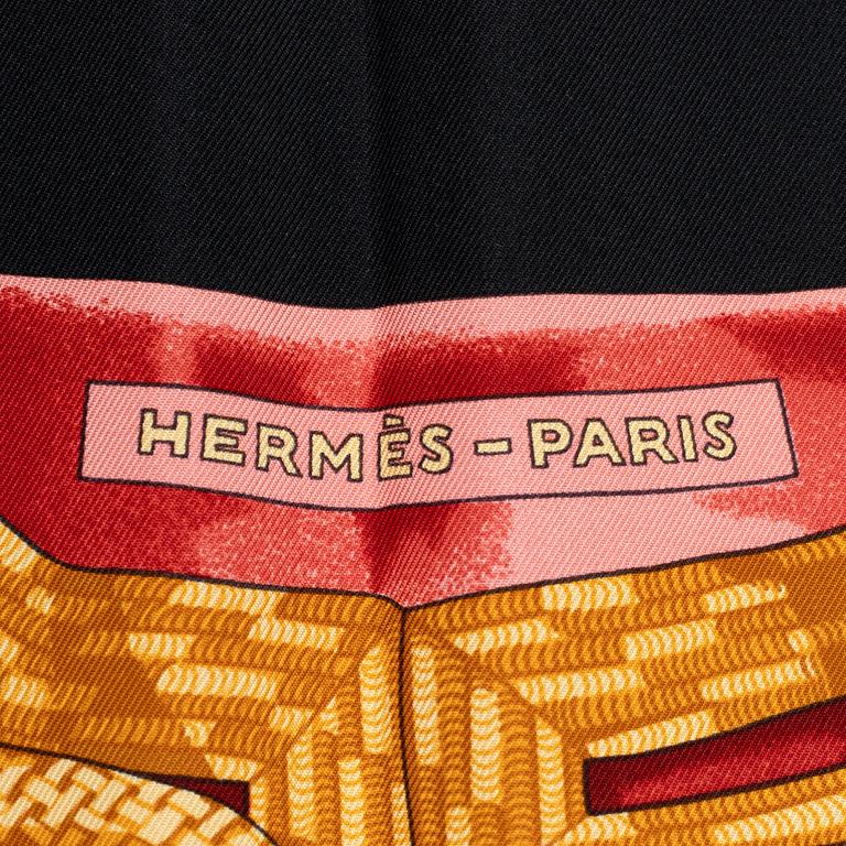 HERMÈS, scarf, 'Brandebourgs'.