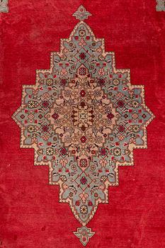 A semintique Tabris carpet ca 350x243 cm.