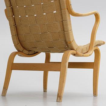 Bruno Mathsson, Armchair, "Eva", Firma Karl Mathsson, Värnamo, Sweden 1972.