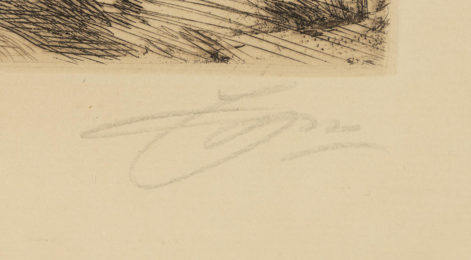 Anders Zorn, "Gärdesgård".