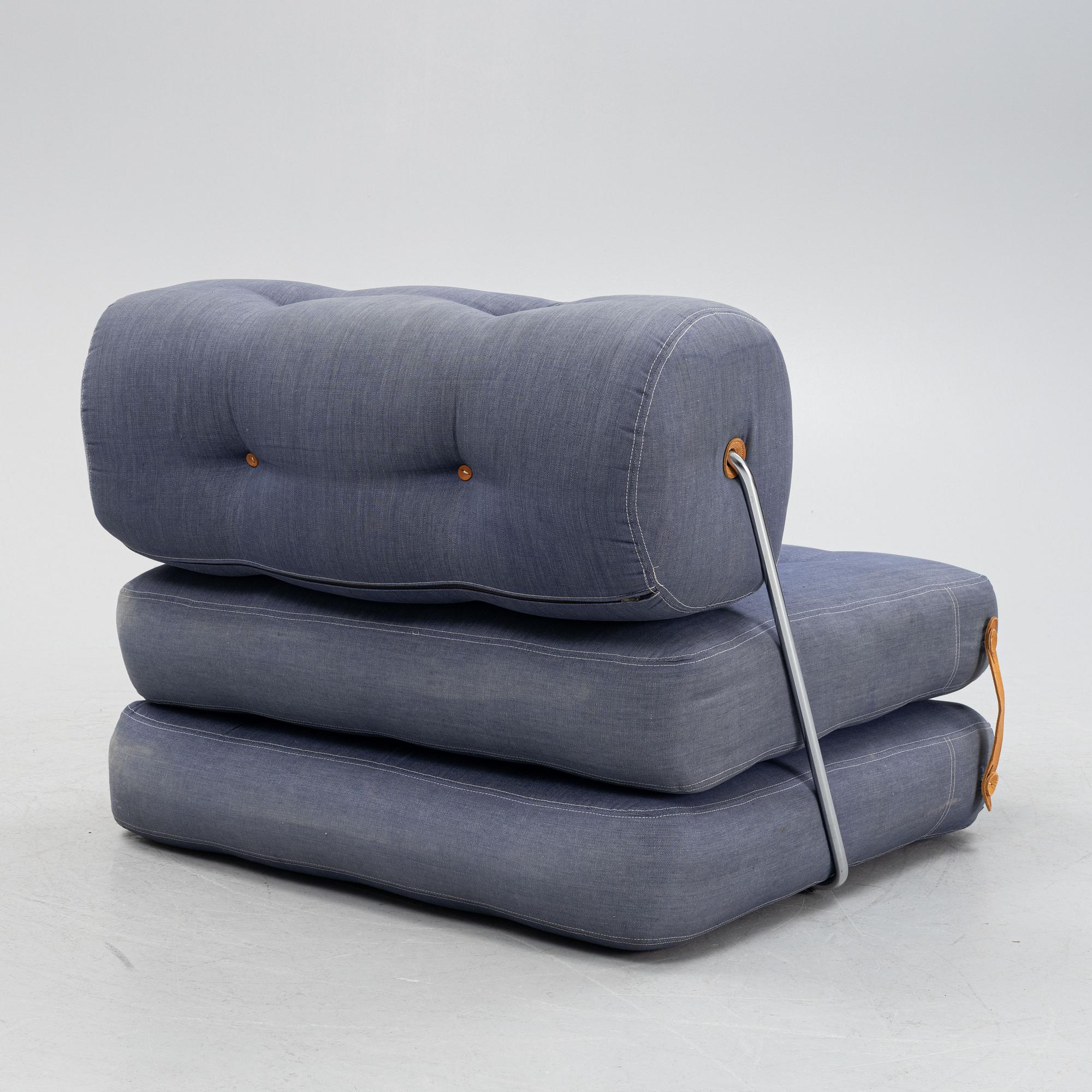 Gillis Lundgren, fåtölj/dagbädd "Tajt", för IKEA 1970-tal.