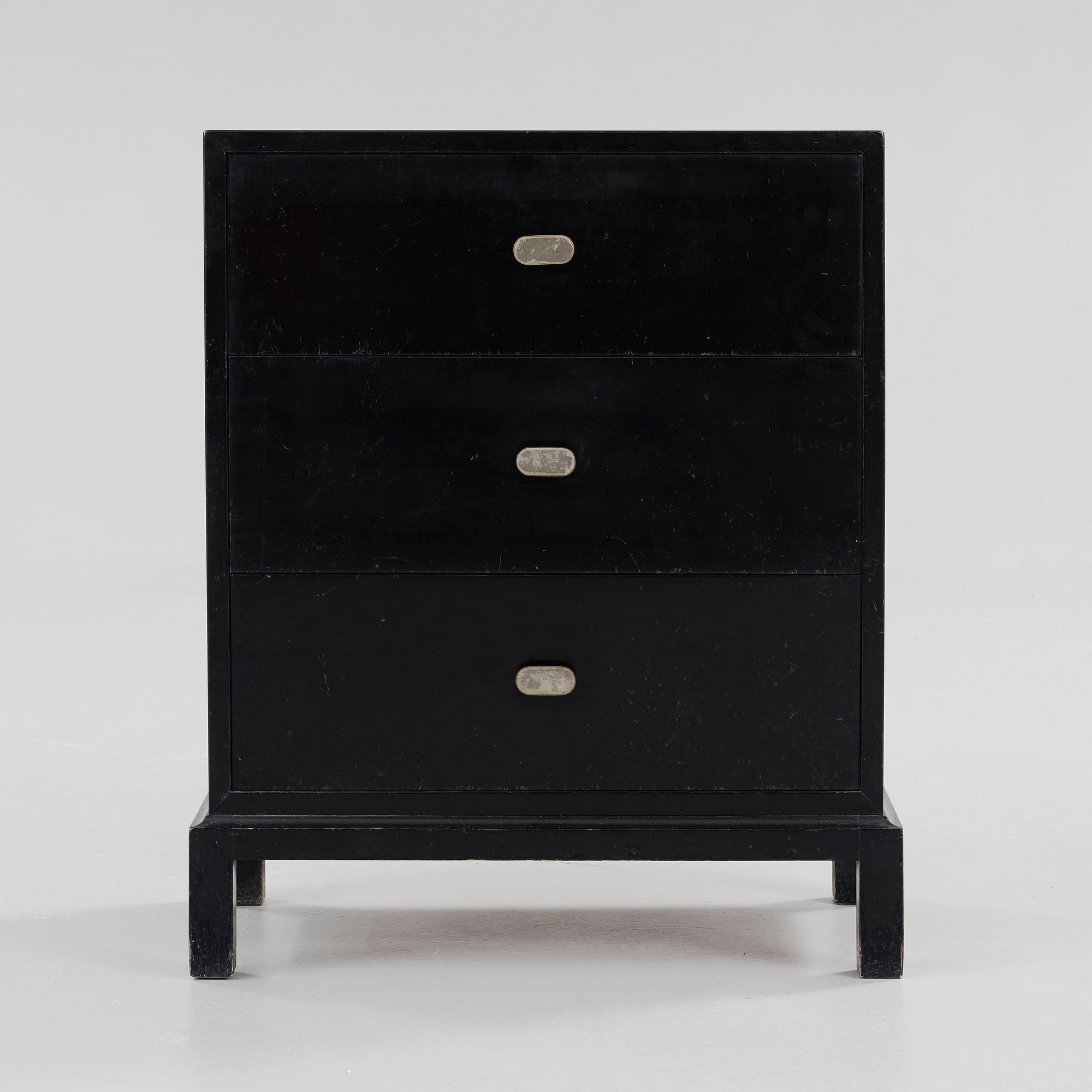 An Uno Åhrén modernist chest of drawers, Svenskt Tenn, Stockholm ca 1930,
