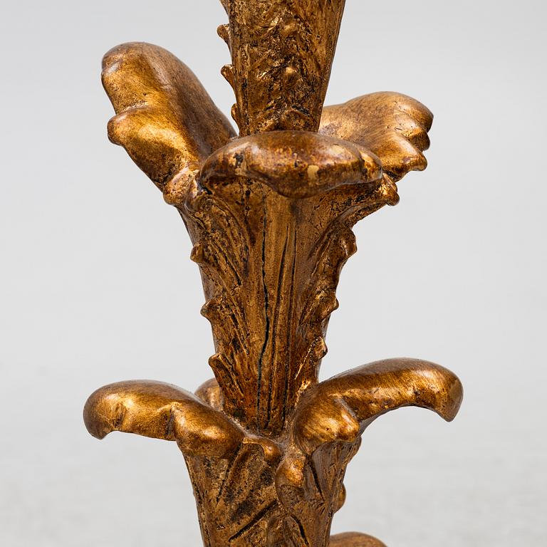 A floor lamp, likely Italy, second half of the 20th century.