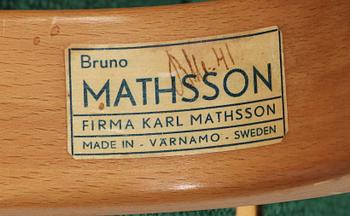 KARMSTOL, "Eva", Bruno Mathsson, dat -41.