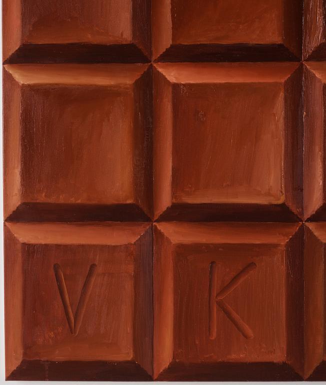 "Chocolate with initials".