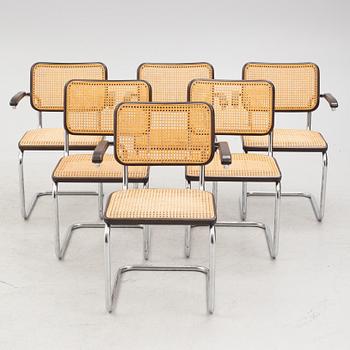 Thonet, chairs 4+2 pcs, 1980s.