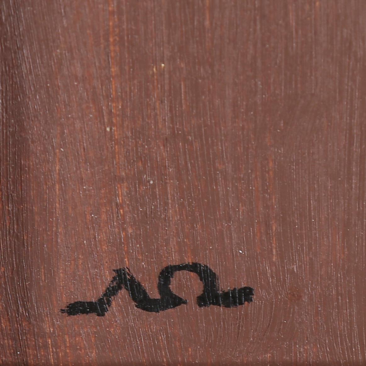 ARNE ÖDBERG, oil on panel, signed with monogram. Dated -54 verso.