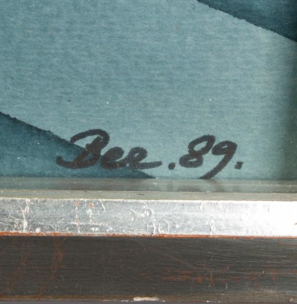 NIKOLAI EVGUENIEVICH VETCHTOMOV, vesiväri, signeerattu ja päivätty -89.