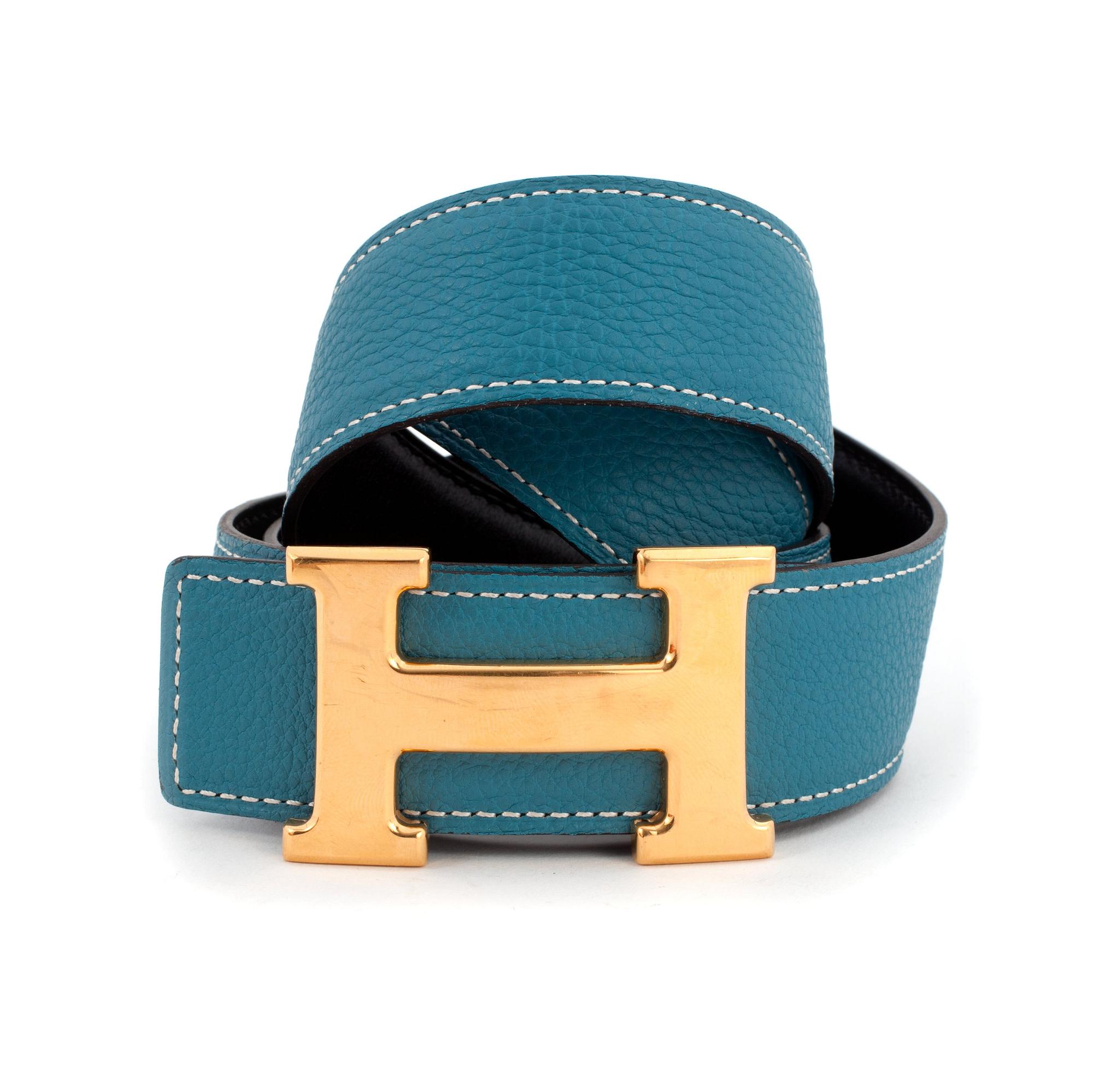 HERMÈS, one reversible belt,