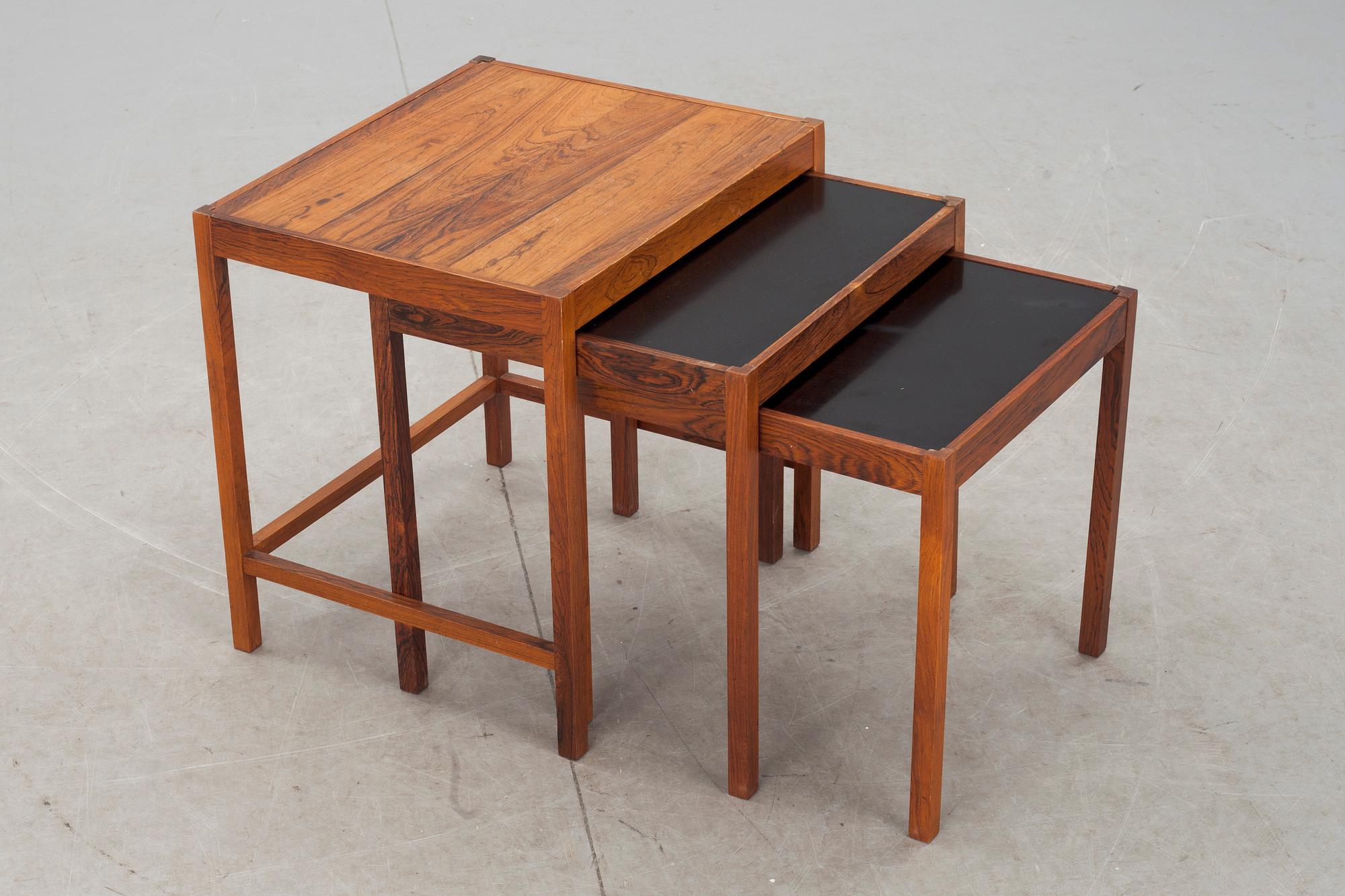 SATSBORD, 3 delar, 1950/60-tal.