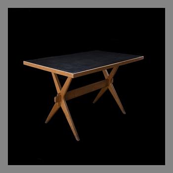 ILMARI TAPIOVAARA, X-LEGGED TABLE. Keravan puuteollisuus, 1940s.