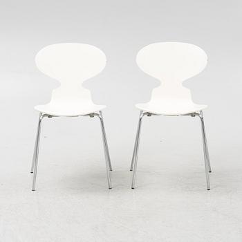 Arne Jacobsen, stolar, 8 st, "Myran", Fritz Hansen, Danmark,