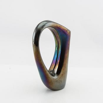 Giorgio Ferro vase "Anse volante", A.VE.M (Arte Vetraria Muranese), Italy 1950s.