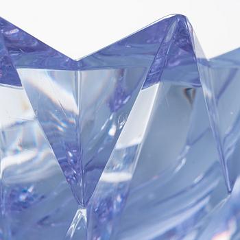 Aimo Okkolin, A 'Water lily' bowl, signed Aimo Okkolin Riihimäen Lasi Oy.