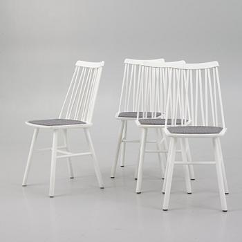 Markus Johansson, four 'Zigzag' chairs, Hans K.