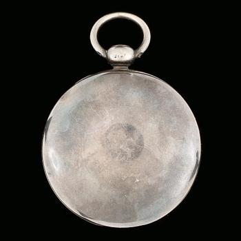 FICKUR, silver, BN, London, 1781. Vikt ca 126g.